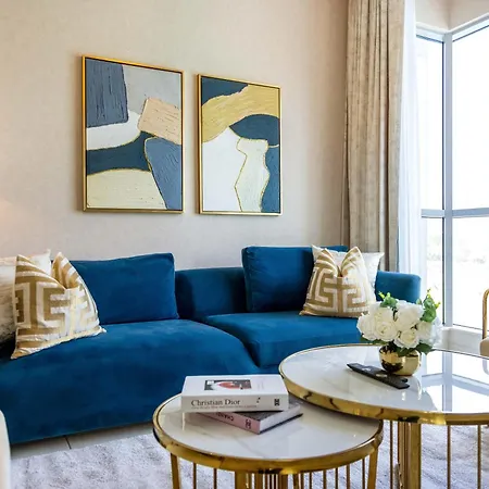 Durrani Homes - The Luxe 3Br With Burj Khalifa And Fountain View - Third Room Without Partition Дубай Екстер'єр фото