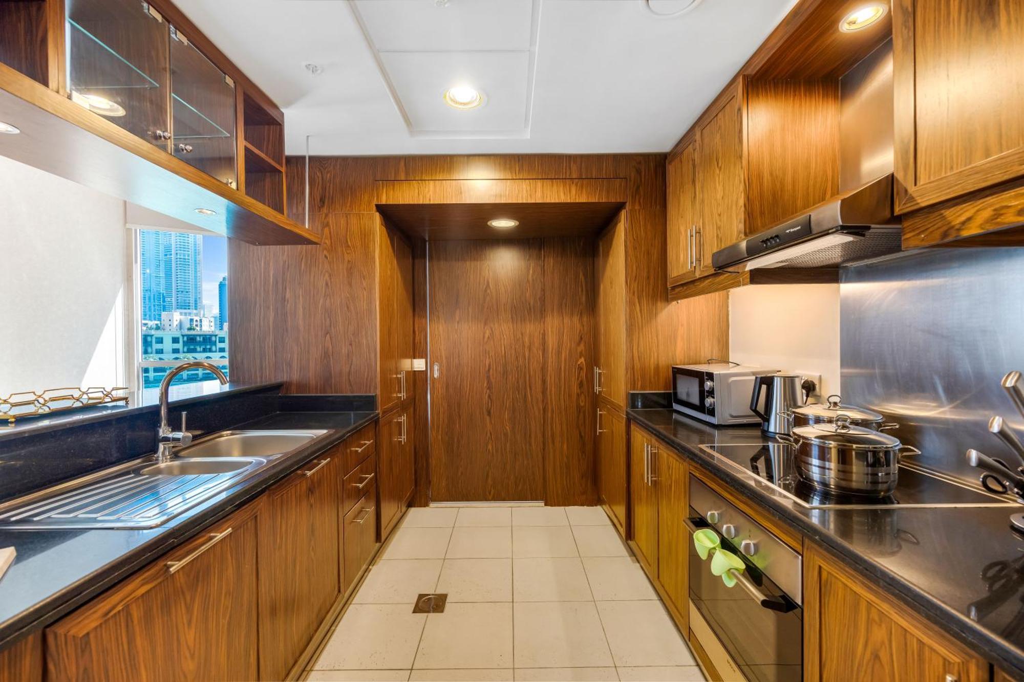 Durrani Homes - The Luxe 3br With Burj Khalifa And Fountain View - Third Without Partition Апартаменти *