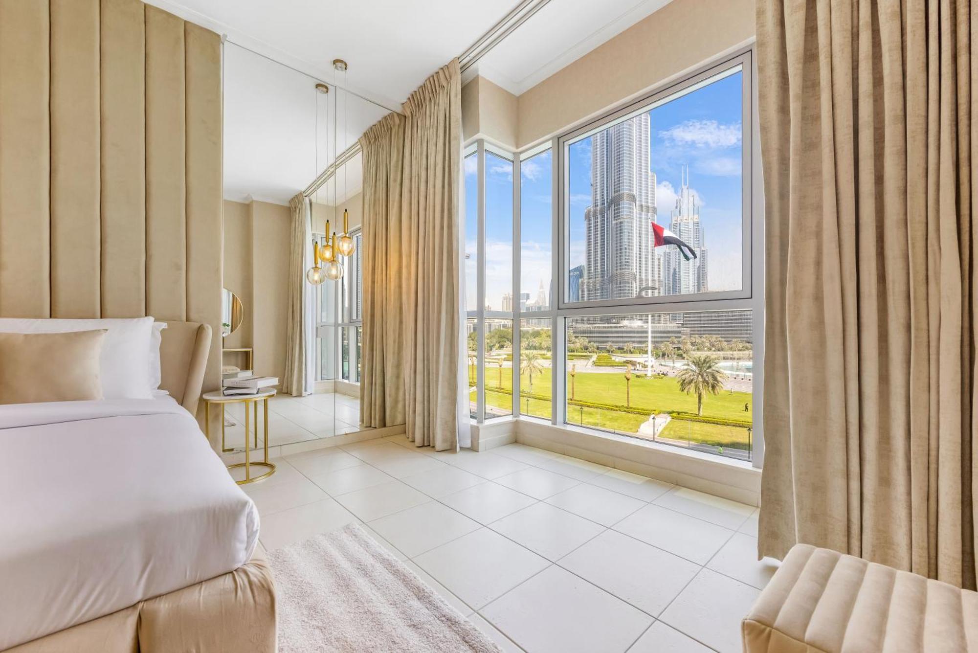 Апартаменти Durrani Homes - The Luxe 3br With Burj Khalifa And Fountain View - Third Without Partition