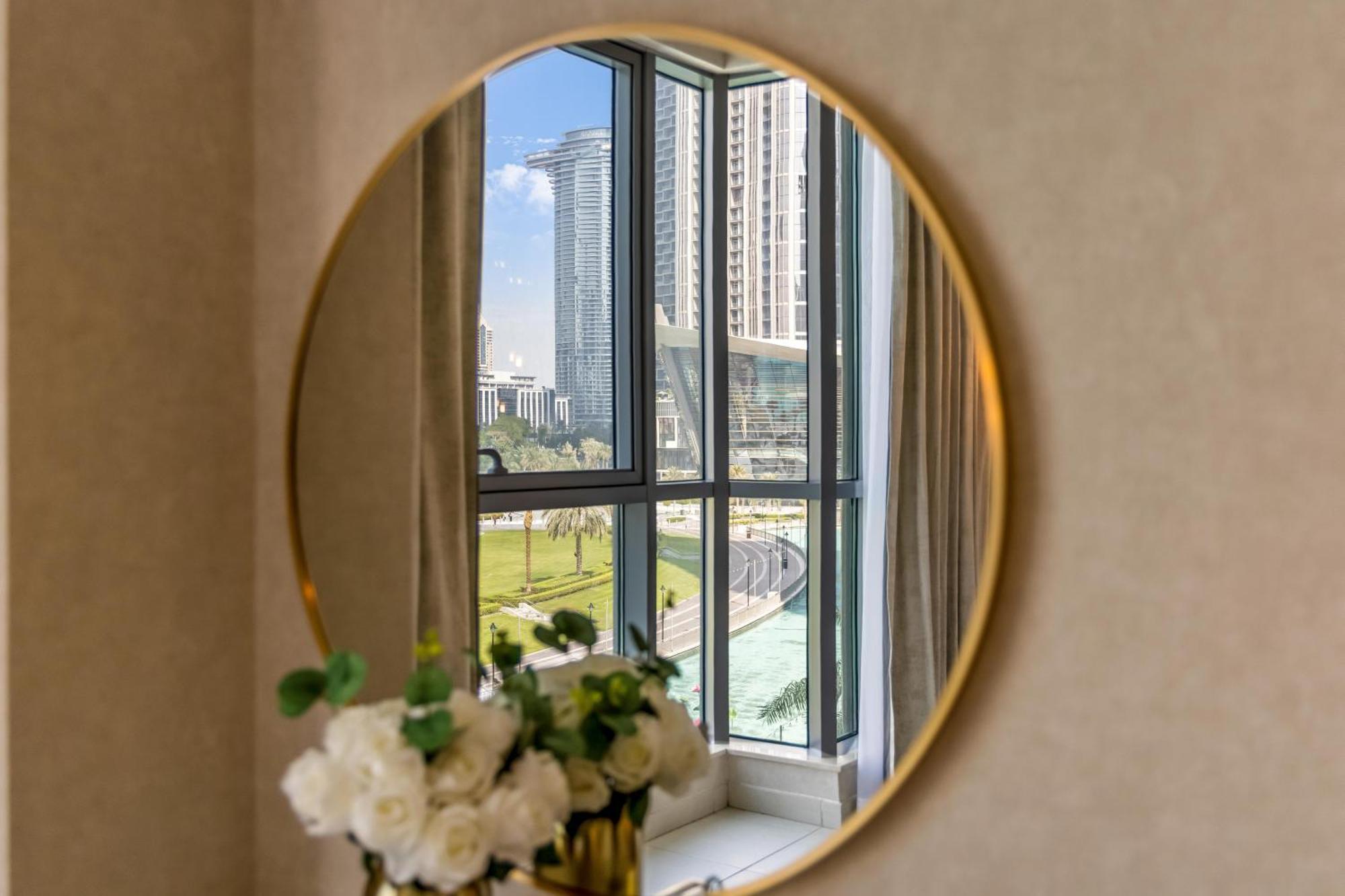 Durrani Homes - The Luxe 3br With Burj Khalifa And Fountain View - Third Without Partition Апартаменти Дубай